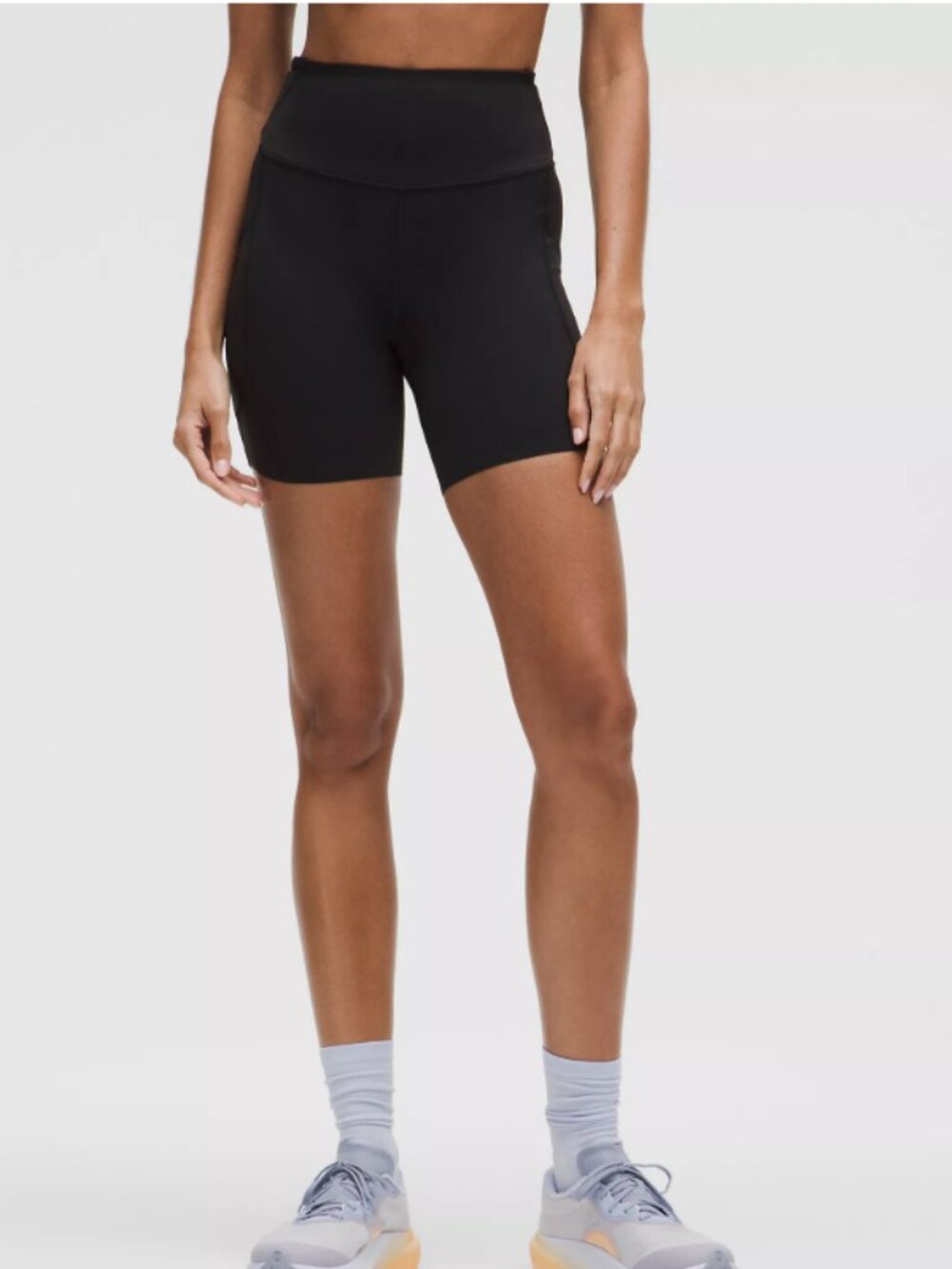 Fast and Free High-Rise Short 6" Black